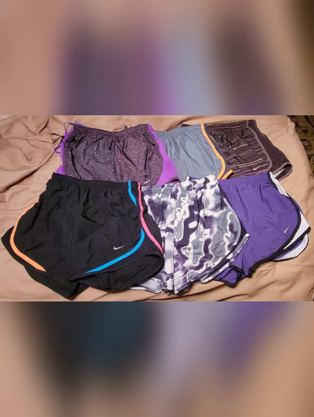 Bundle 6 Pairs Nike Dri-Fit Shorts Small